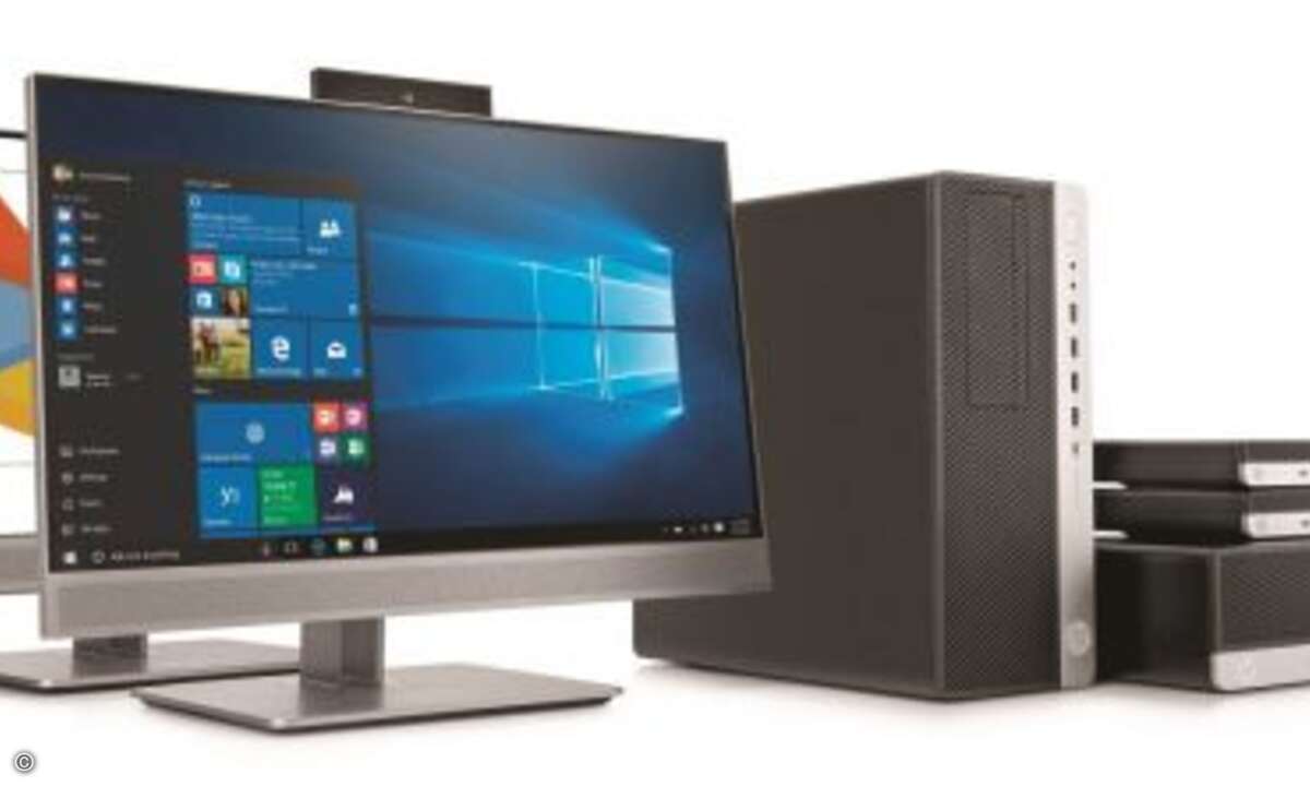 HP erweitert seine Elite-Serie um neue Commercial Desktops und All-in-One-PCs (Bild: HP)