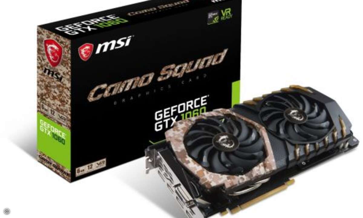 Beim Kauf einer »MSI GeForce GTX 1060 Camo Squad 6G« gibt es einen Season Pass für Wildlands on top (Bild: MSI)