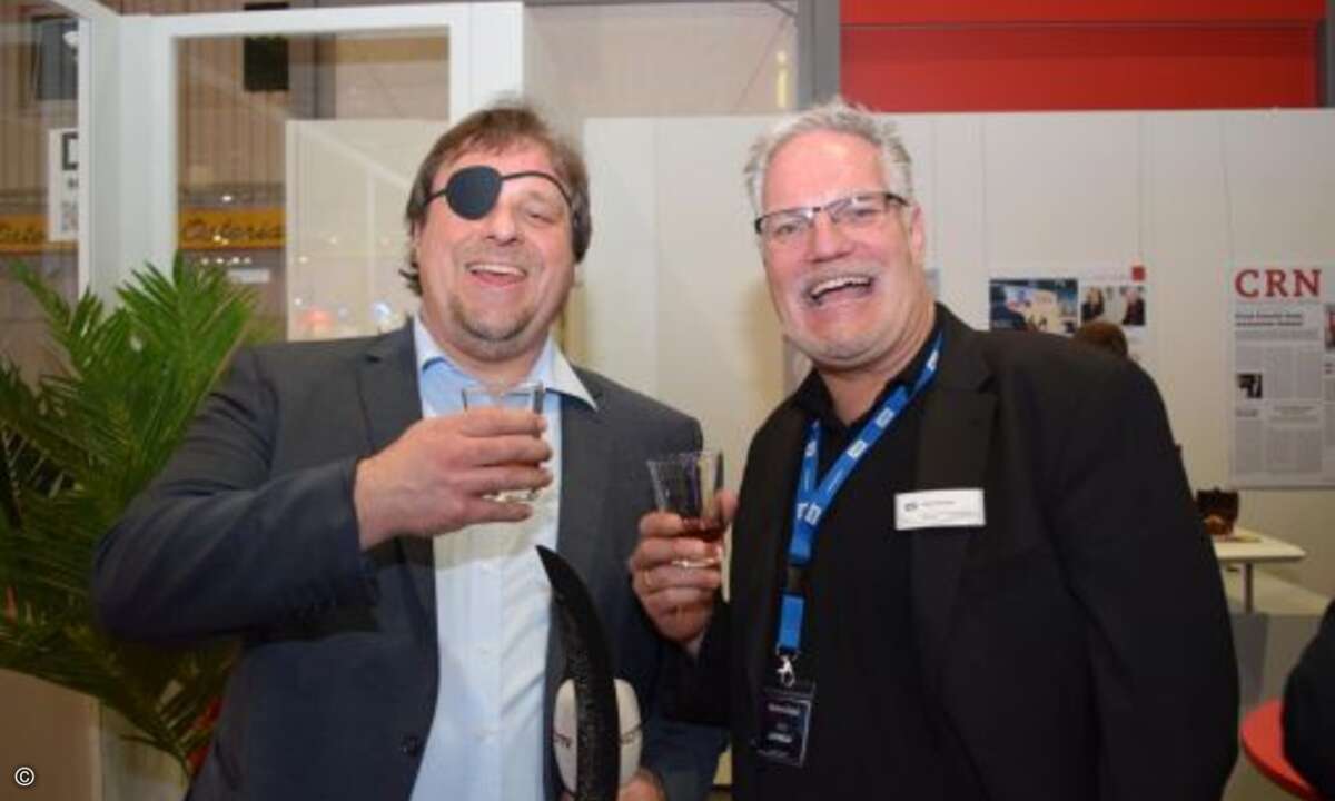 Erfahrene Freibeuter unter sich: Lars Bube (CRN) zusammen mit Jörg Andreas (WD) (Foto: CRN)
