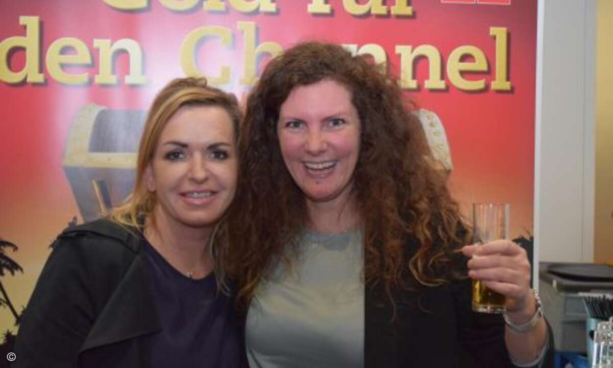 Auch Sabrina Kessenich von Visionfield war zur Piratenparty der CRN gekommen (Foto: CRN)