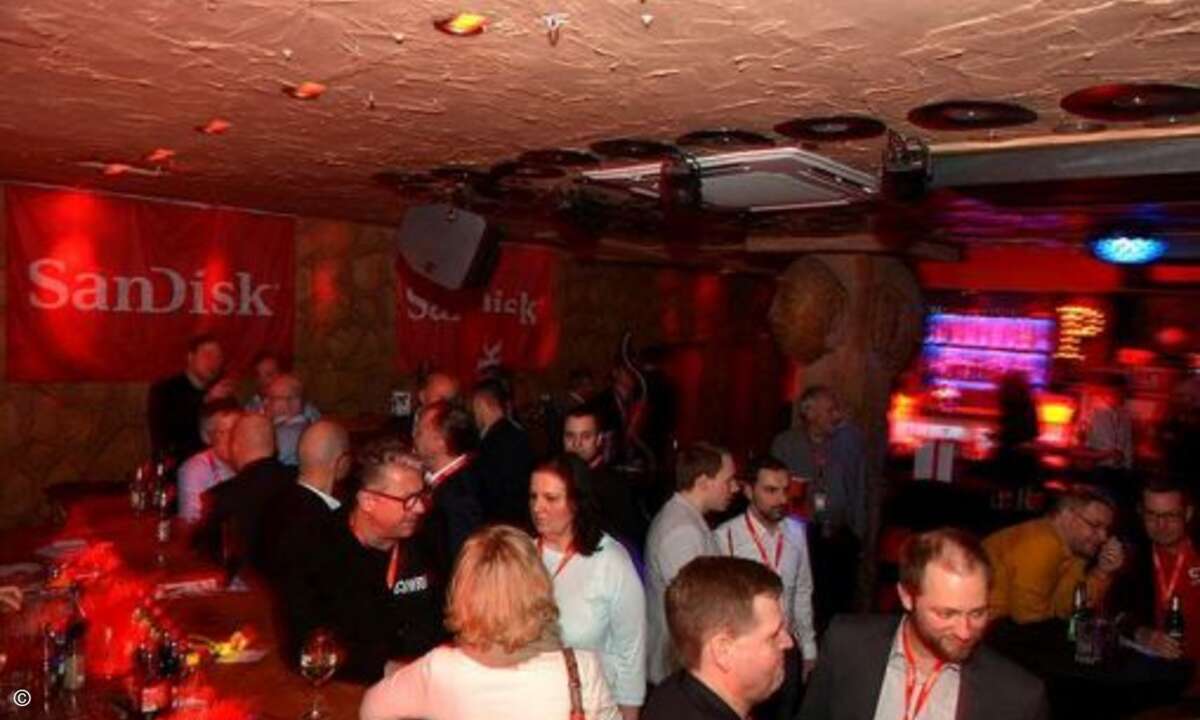 Das Palo Palo war wie auch schon in den Jahren zuvor prall gefüllt (Foto: SanDisk)