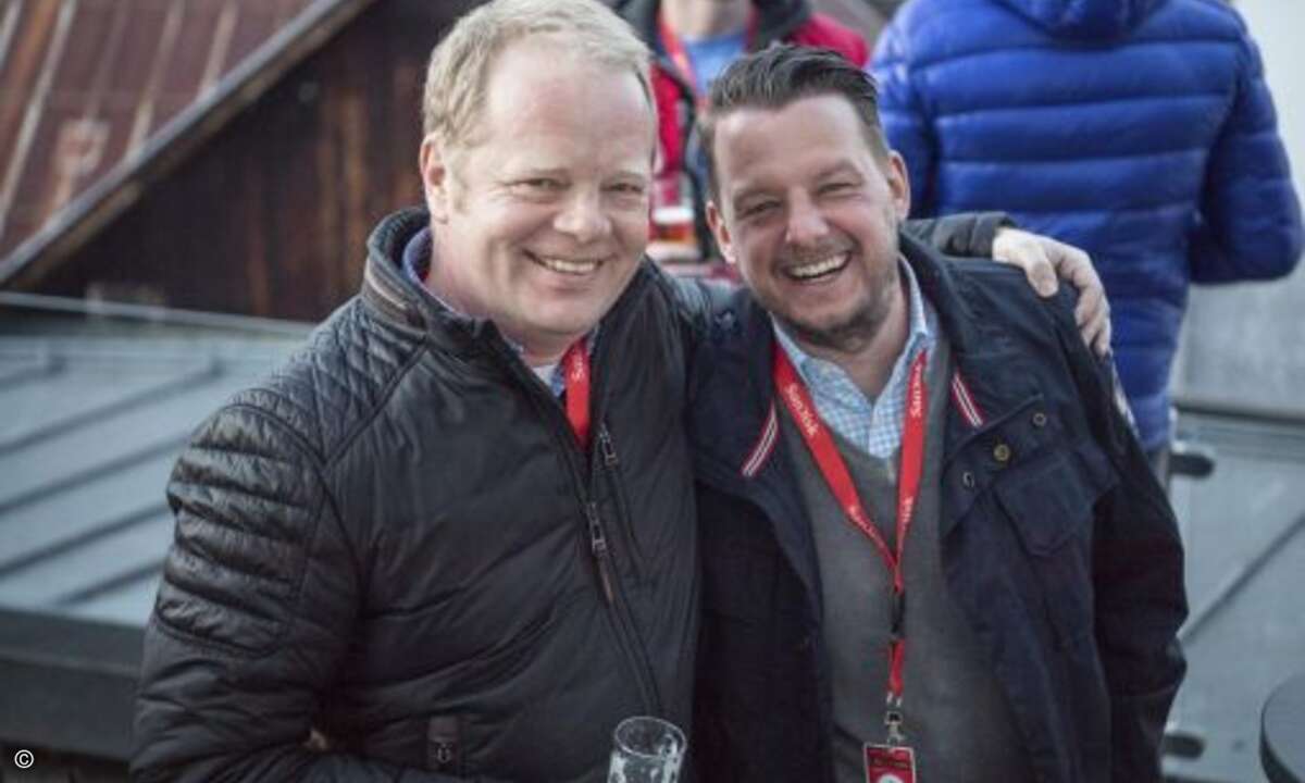 Zwei Lächeln für die Kamera (Foto: Marcel Lämmerhirt / SanDisk)