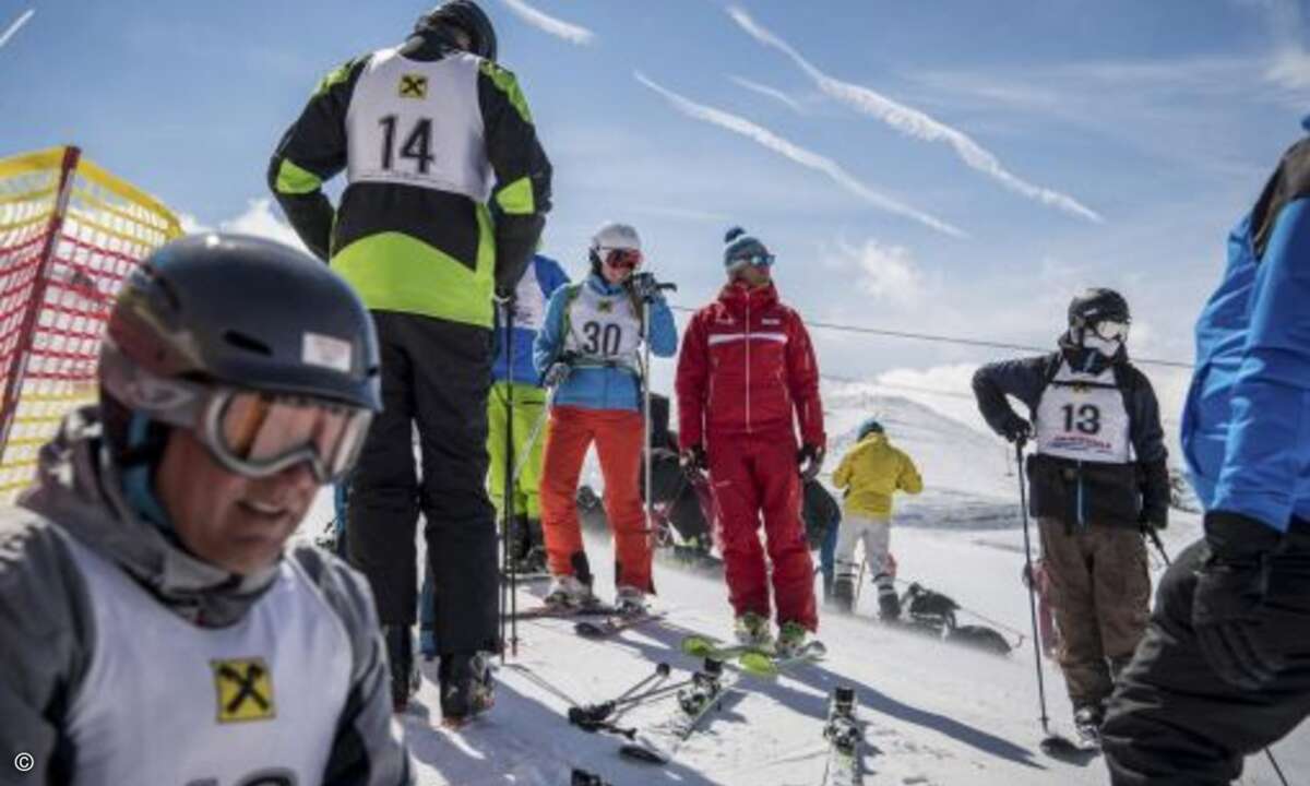 Vorbereitungen für das große Rennen - die Spannung steigt (Foto: Marcel Lämmerhirt / SanDisk)