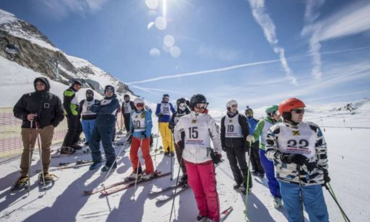 Die Sonne lachte über dem Teilnehmerfeld (Foto: Marcel Lämmerhirt / SanDisk)