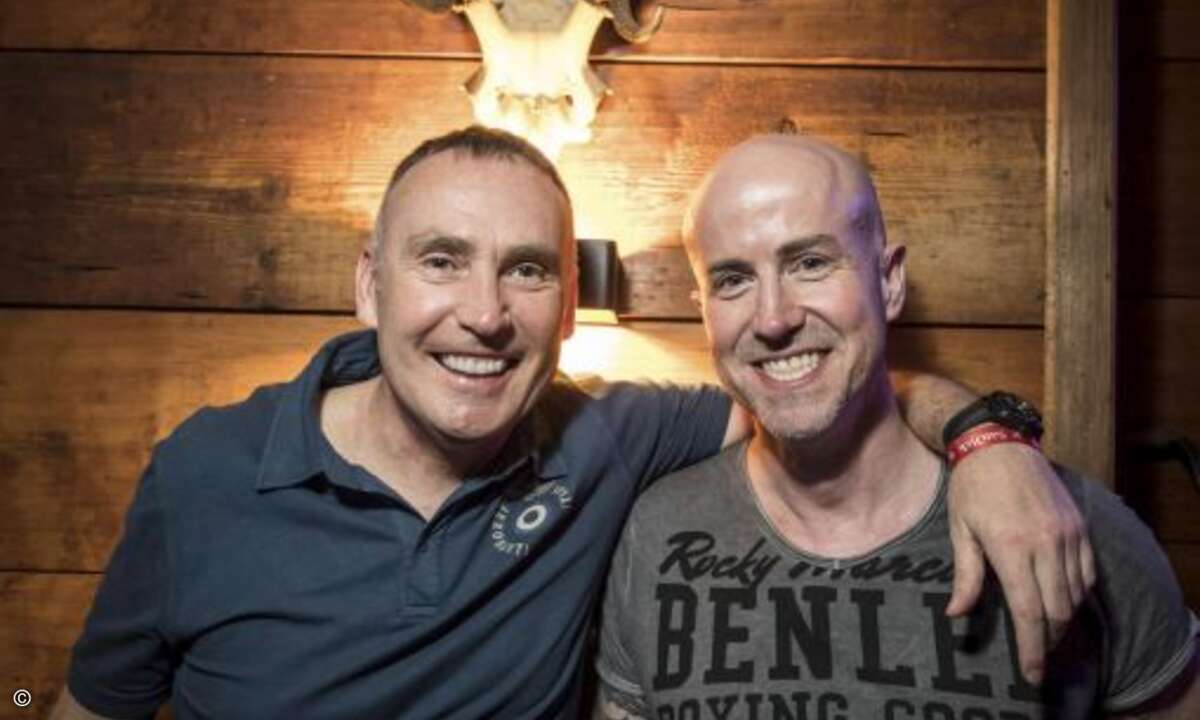 Kurt Skupin und Matthäus Hose (beide WEKA Fachmedien) (Foto: Marcel Lämmerhirt / SanDisk)