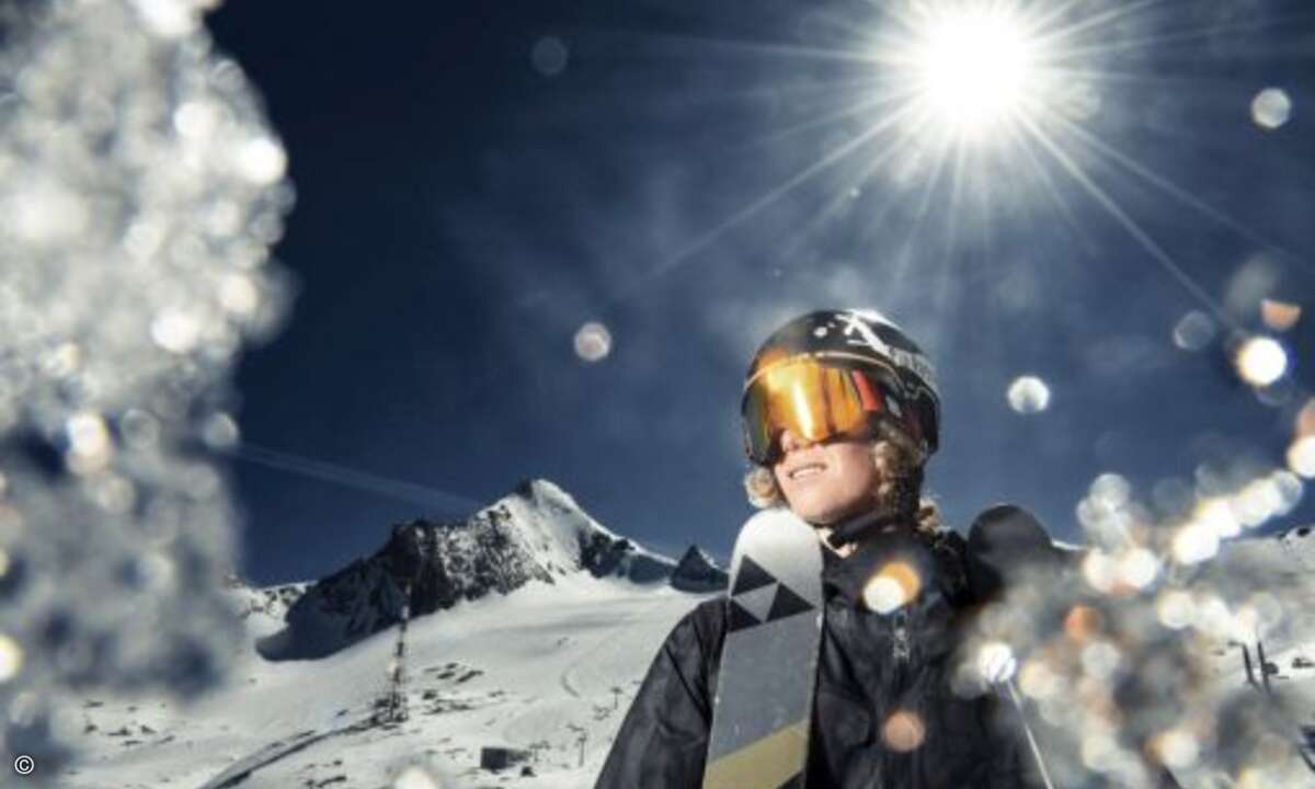 ... etwa für schicke Effekte mit etwas Schnee auf dem Objektiv (Foto: Marcel Lämmerhirt / SanDisk)