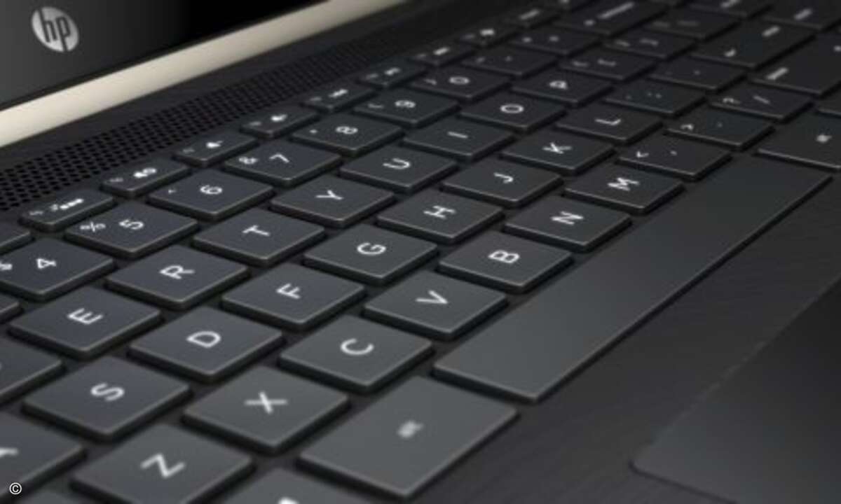 Neben einem vollwertigen Keyboard steht den Nutzern auch die Stifteingabe auf dem Touchscreen zur Verfügung (Bild: HP)