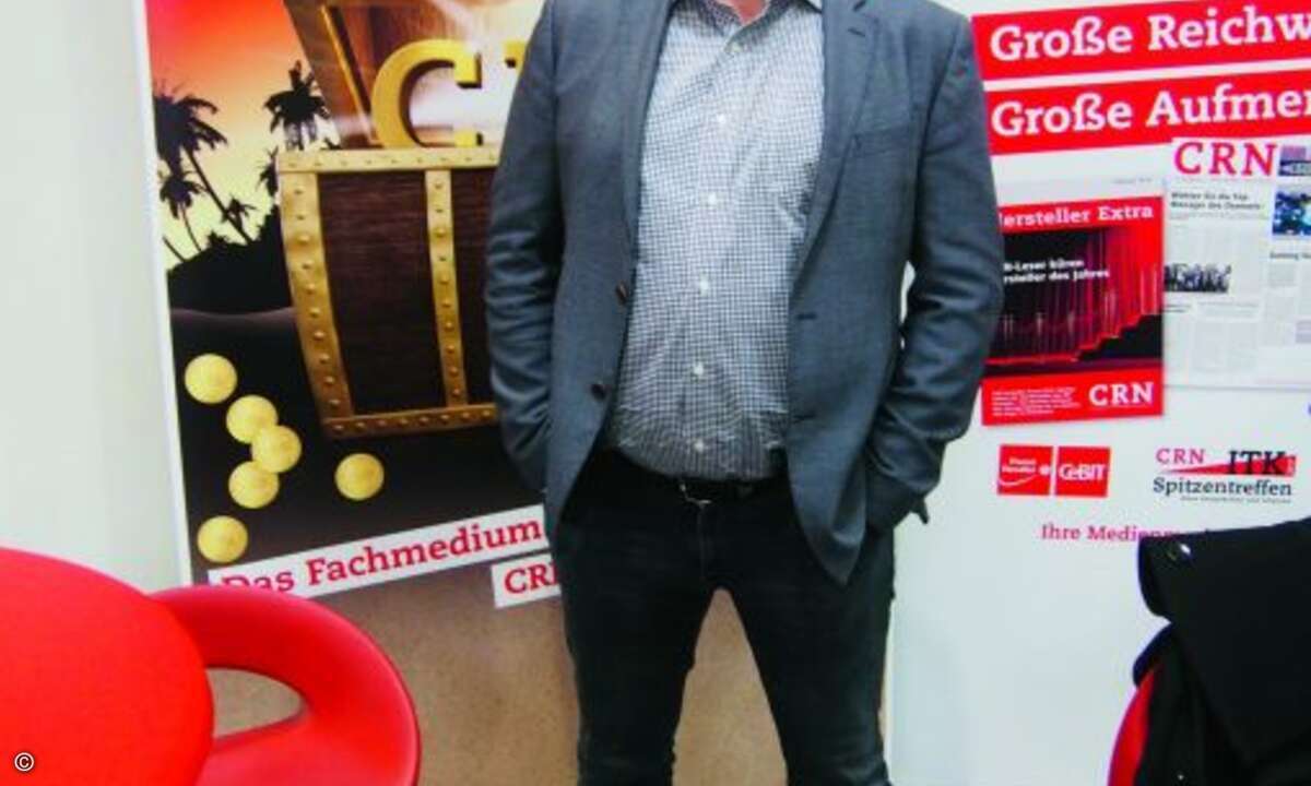 Software-Profi Hardy Köhler sprach über seine neuen Aufgaben beim Hersteller Kronos (Bild: CRN)