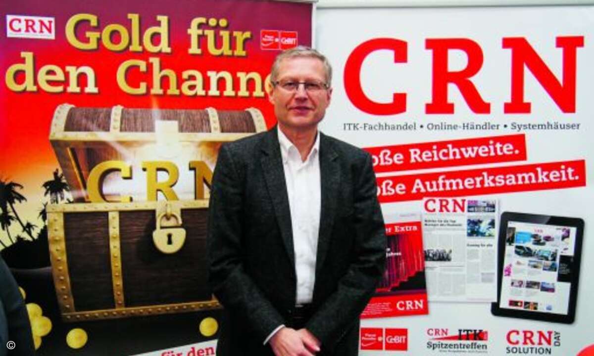 Hans-Jürgen Schneider, Vertriebsleiter von Dexx-IT, war auf den CRN-CeBIT-Partys gern gesehener Gast (Bild: CRN)