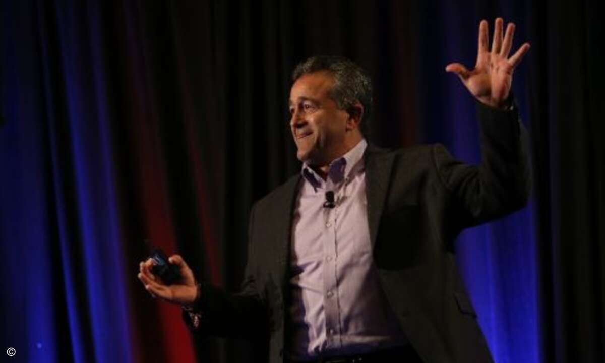 High five: Len DiCostanzo, SVP Channel Sales bei Autotask (Foto: Autotask)