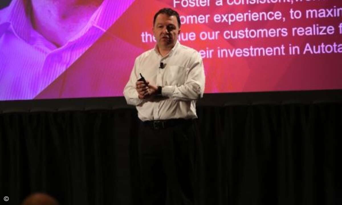 Keynote von Mark Cattini, CEO von Autotask (Foto: Autotask)