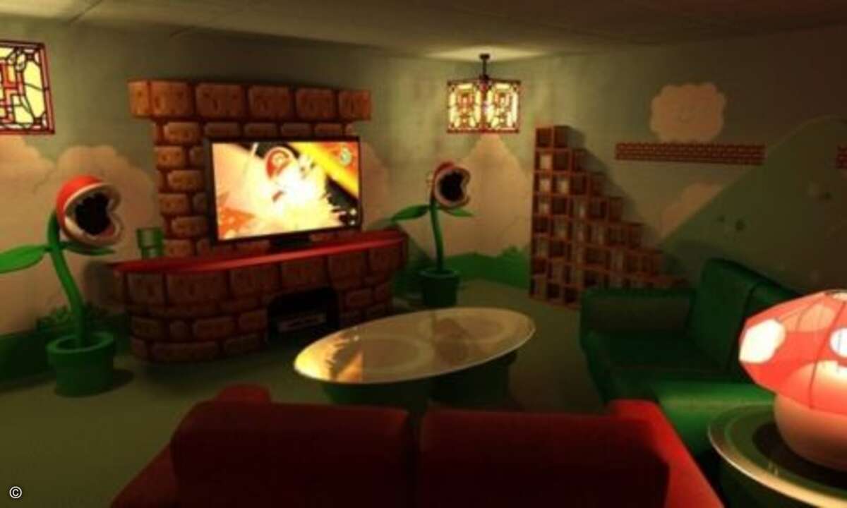 Dabei lässt sich auch dieses Thema mit ein paar einfachen Modifikationen durchaus interessant erweitern. Zum Beispiel zur Super Mario World... (Foto: Pinterest)