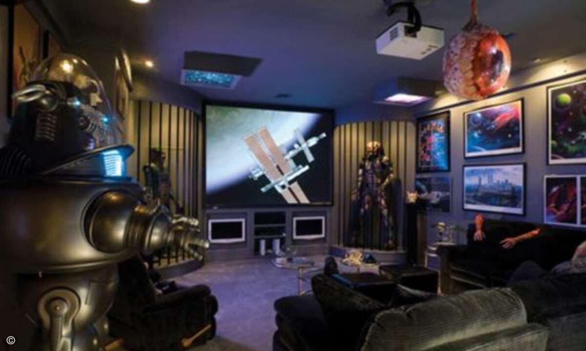 Überhaupt steht Science-Fiction bei vielen Man-Cave-Freunden sehr hoch im Kurs. (Foto: Pinterest)