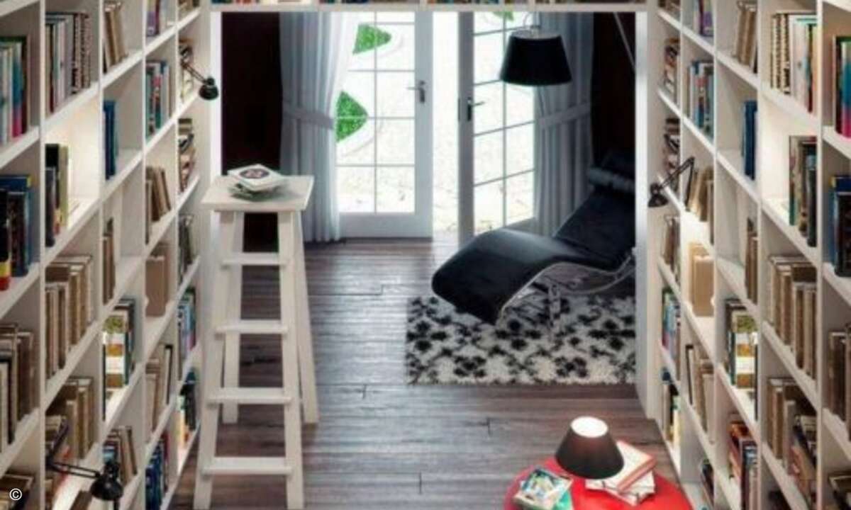Wem es zur Umsetzung an Platz, Budget oder der Genehmigung durch die Familie fehlt, der kann sich zumindest bei IKEA bedienen - und sich nachher einreden, er habe eben eine Man Cave für Intellektuelle geschaffen (Foto: Facebook)