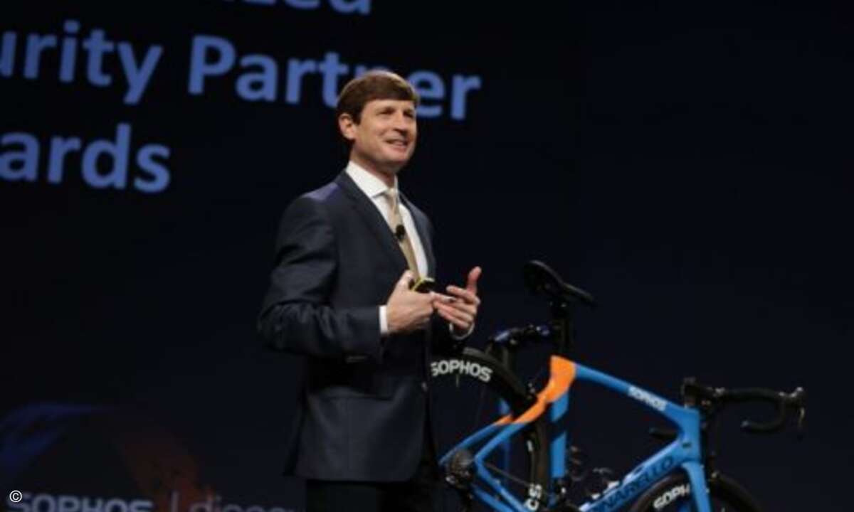 CEO Kris Hagerman begrüßte die mehr als 750 Sophos-Partner (Foto: Sophos)