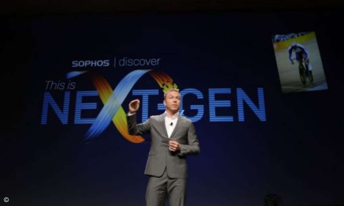 Prominenter Gastredner in diesem Jahr war Bahnrad-Legende Chris Hoy – mit sechs Olympiasiegen und elf Weltmeistertiteln einer der erfolgreichsten Radsportler aller Zeiten (Foto: Sophos)