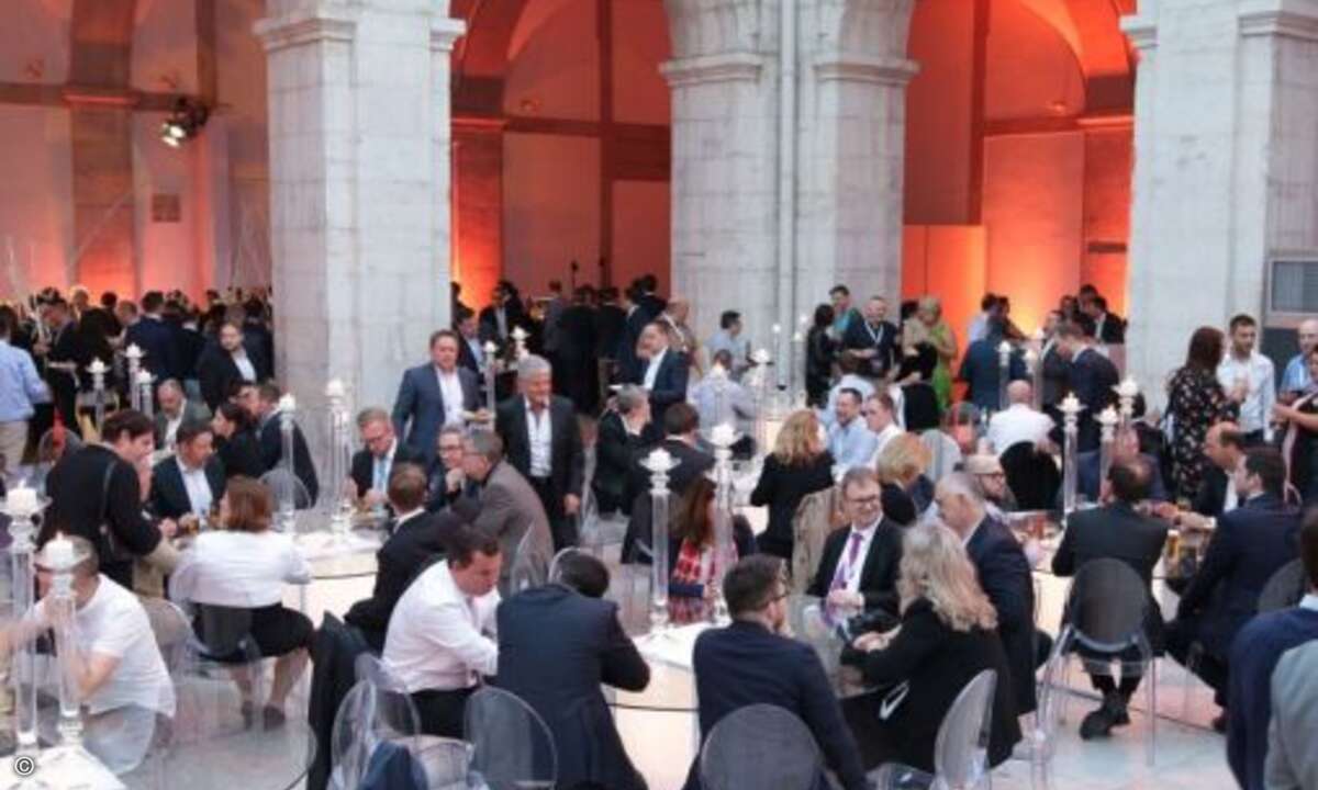 Entspannte Stimmung bei den Partnern (Foto: Sophos)
