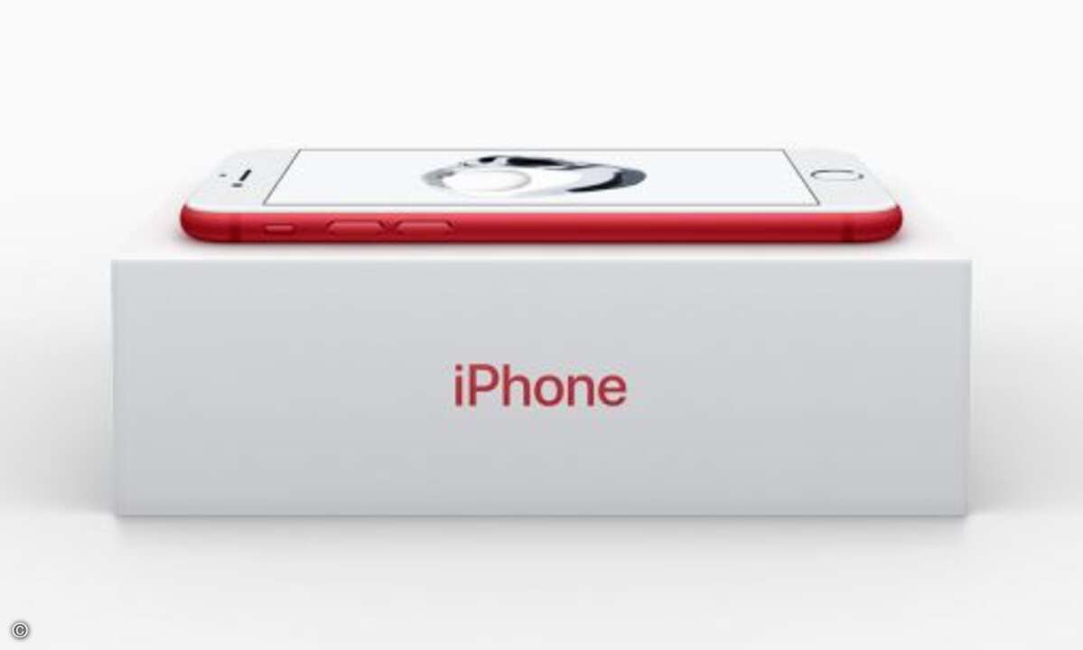 Platz 1: Das iPhone ist und bleibt das weltweit am häufigsten verkaufte Smartphone. Im erstan Quartal legten sich mehr als 21,5 Millionen Menschen die aktuelle Version iPhone 7 zu (Foto: Apple)