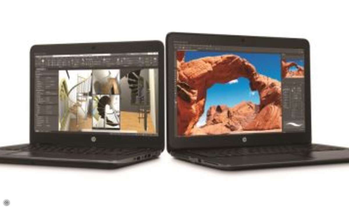 »HP ZBook 14u« und »HP ZBook 15u« (Bild: HP)
