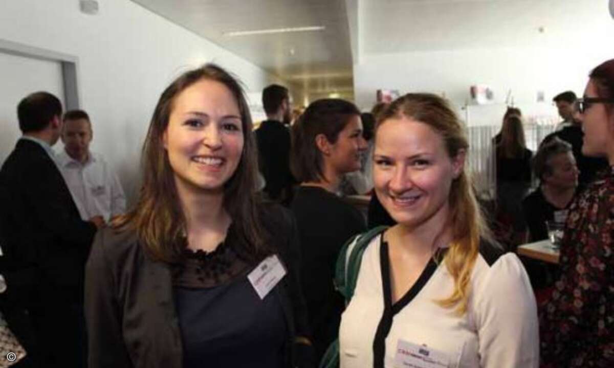 Laura Bauer und Sarah Schönhöffer von Essential Media (Bild: CRN)