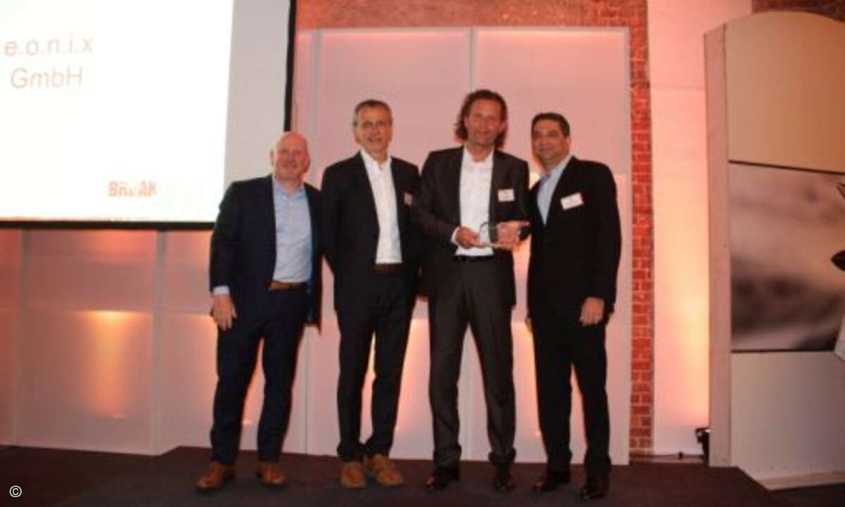 Auch für Markus Zillmann (2.v.r.) und Eonix gab es einen Preis (Foto: Watchguard)