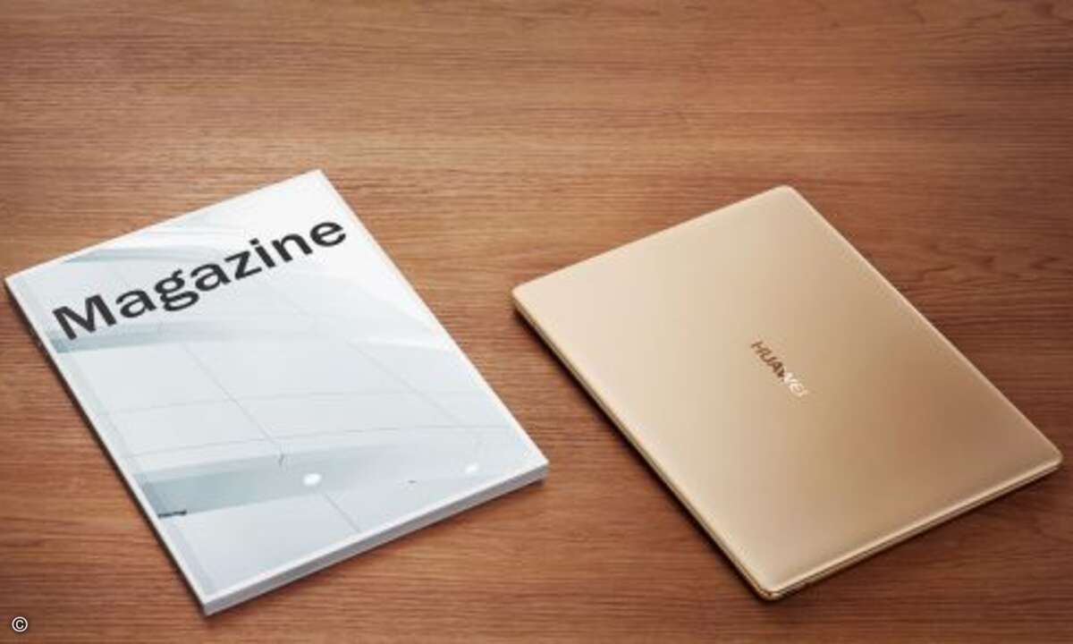 Es ist kleiner als ein A4-Blatt... (Foto: Huawei)