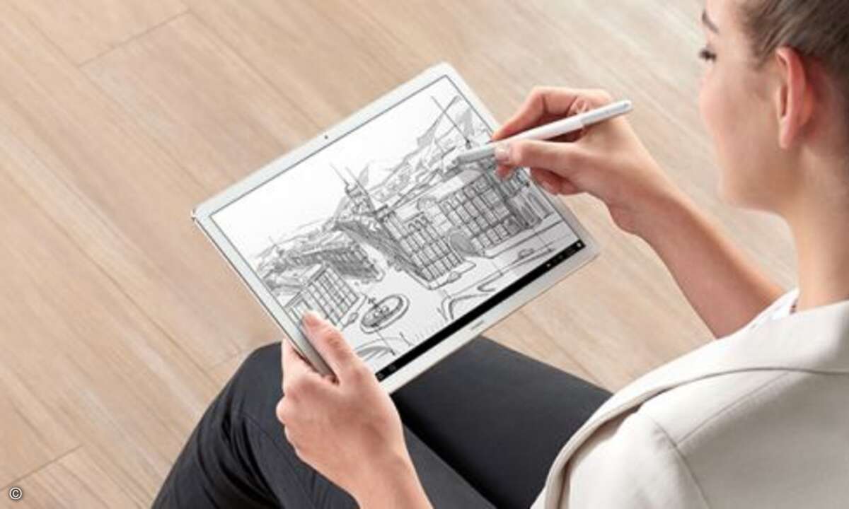Der Eingabestift muss extra erworben werden (Foto: Huawei)