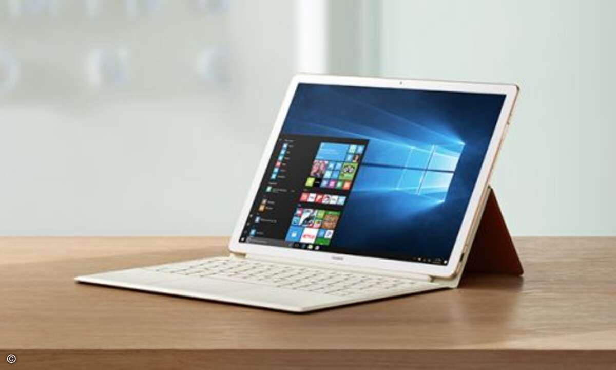 Als Betriebssystem ist Windows 10 Home (64-bit) installiert (Foto: Huawei)