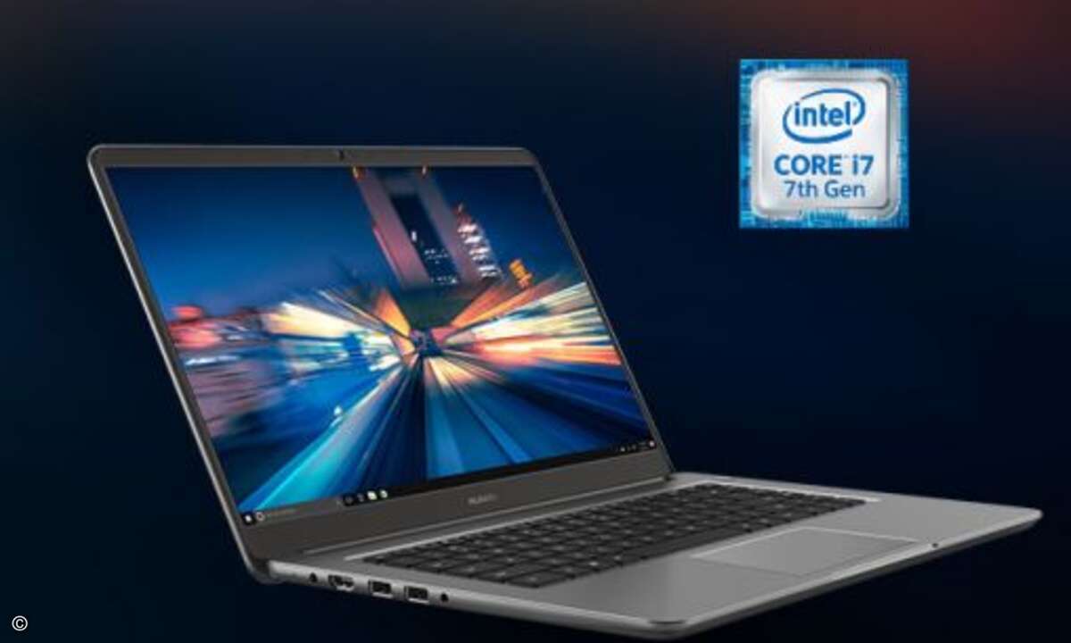 Mit Ausstattungen bis hin zu Intels aktuellen Core i7-Prozessoren... (Foto: Huawei)