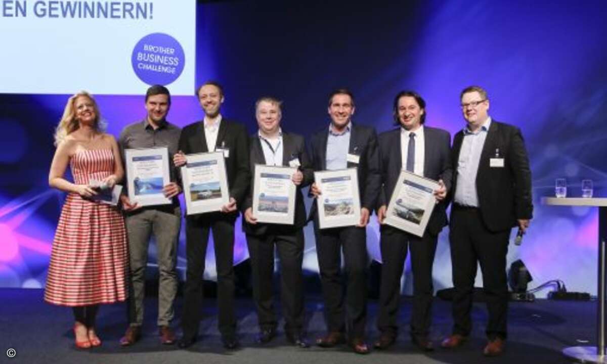 Wie bei Brother üblich konnten sich die prämierten Partner über satte Gewinne für sich und ihre Mitarbeiter freuen (Foto: Brother)