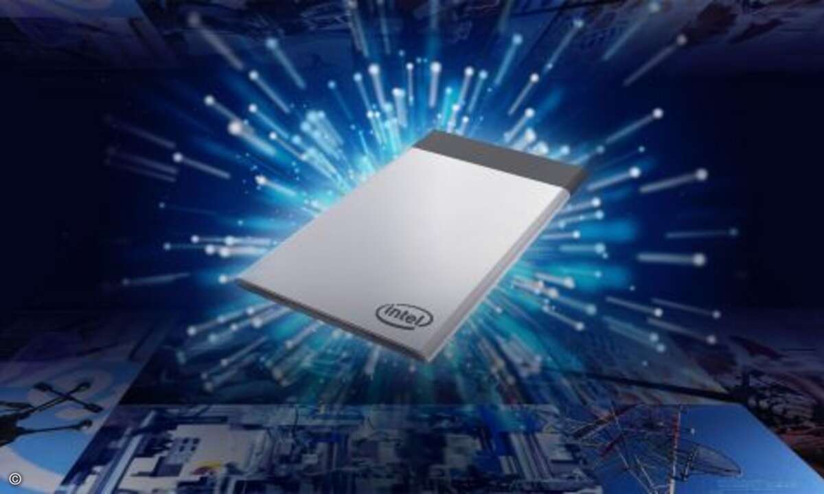 Mit der Compute Card will Intel einen neuen Standard für Mini-PCs schaffen (Foto: Intel)