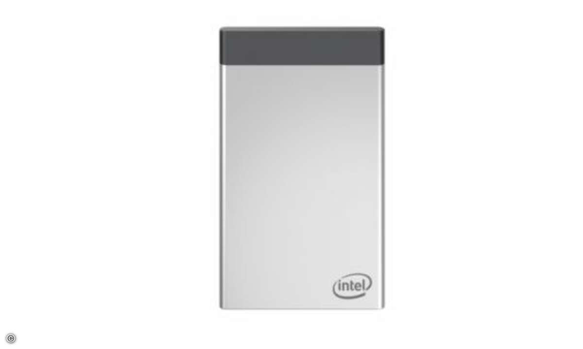 Trotz der kompakten Abmessungen... (Foto: Intel)