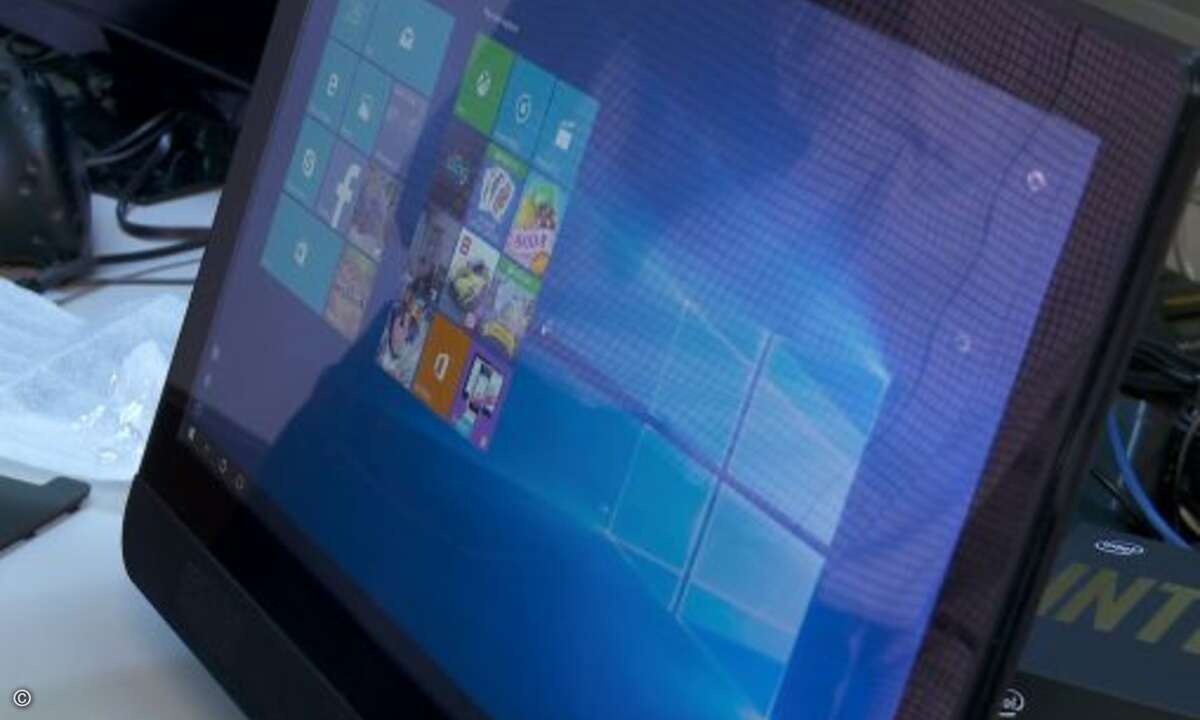 ...sich daraus in Sekundenschnelle Lösungen wie ein  POS-Kiosk einrichten lassen (Foto: Intel)