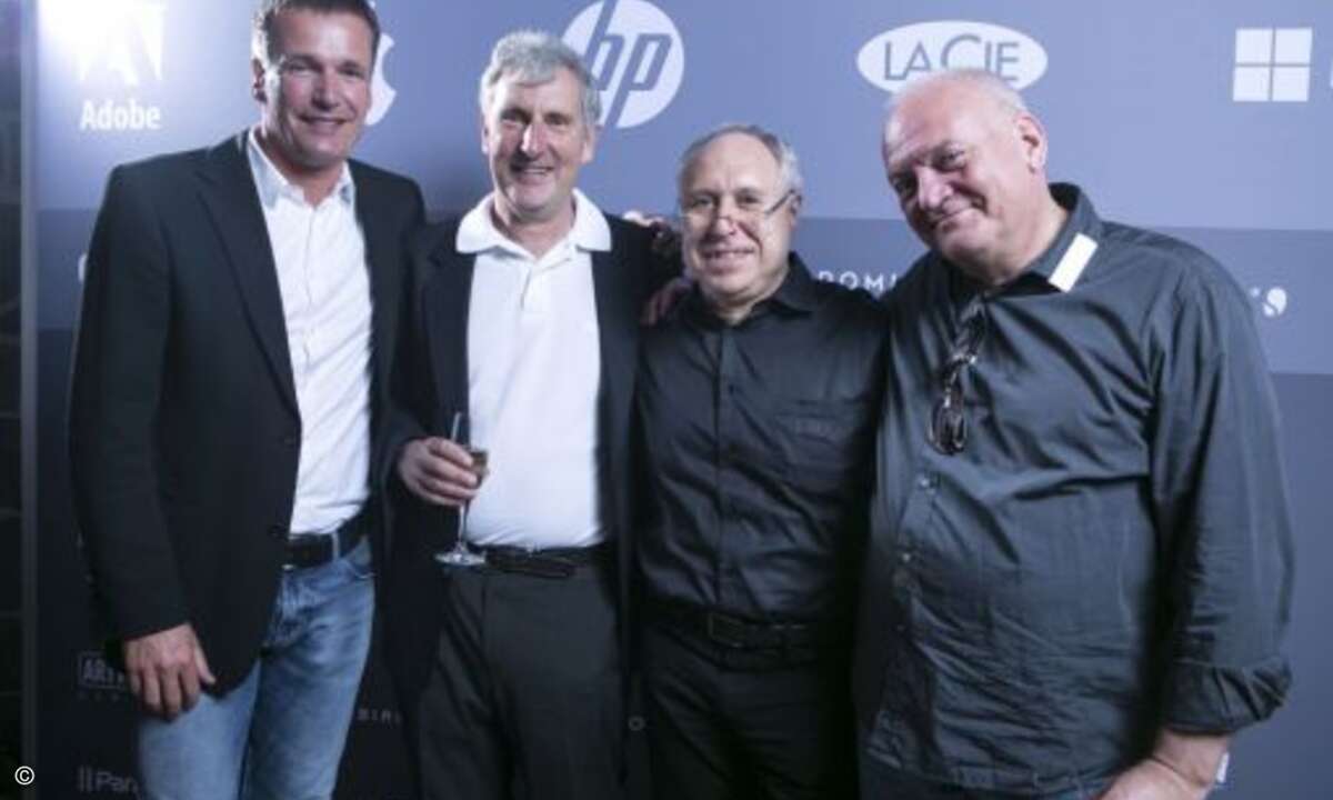 Harald Rapp, Michael Giesler, Werner Diekmann und Friedrich Löhrl (Bild: Nona Arabuli)