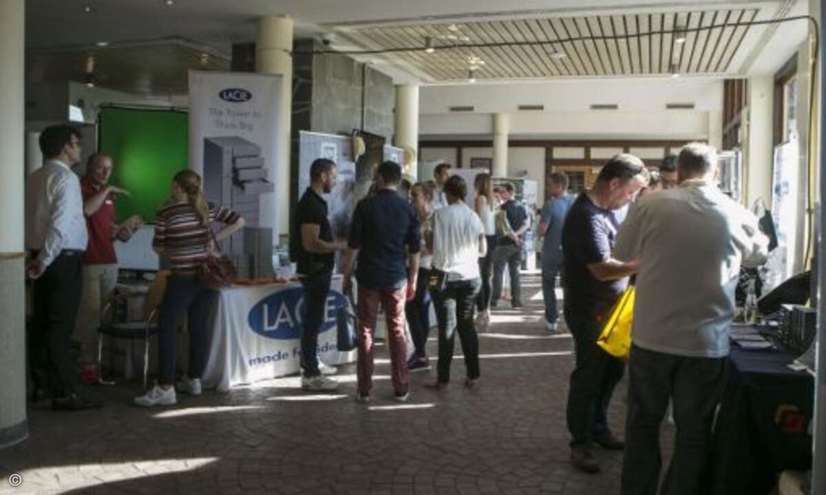 Insgesamt präsentierten 40 Aussteller ihre neuesten Produkte auf der Messe (Bild: Nona Arabuli)