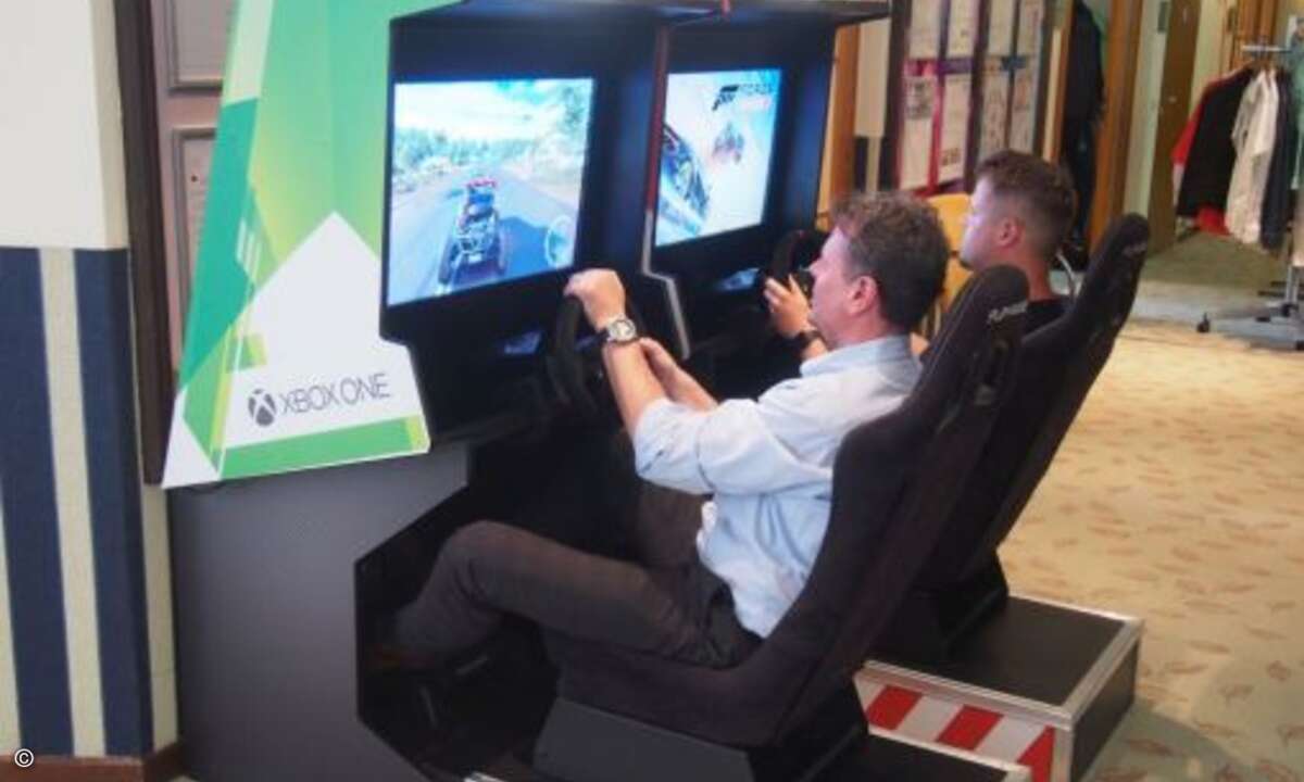 Auch Aussteller und Fachhändler brauchen mal `ne Pause. (Bild:CRN)