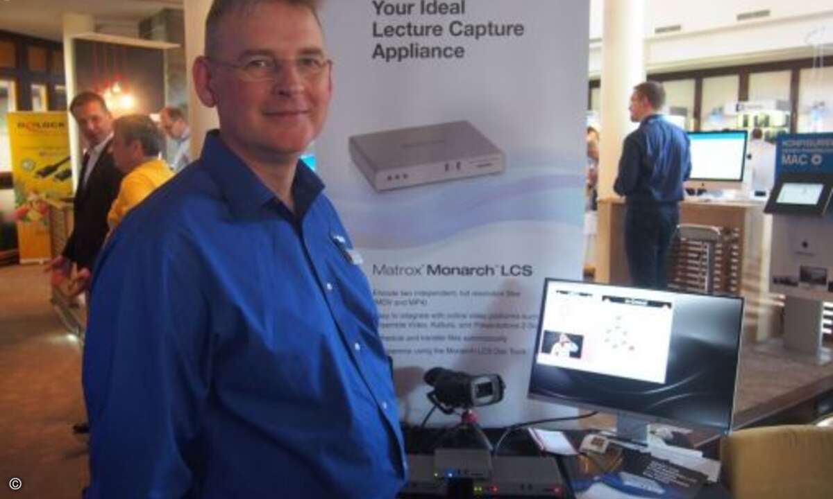 Donald Sievewright von Matrox (Bild:CRN)