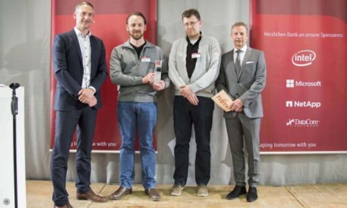 Und AuO IT-Solutions wurde als Botschafter des Jahres geehrt (Foto: Fujitsu)