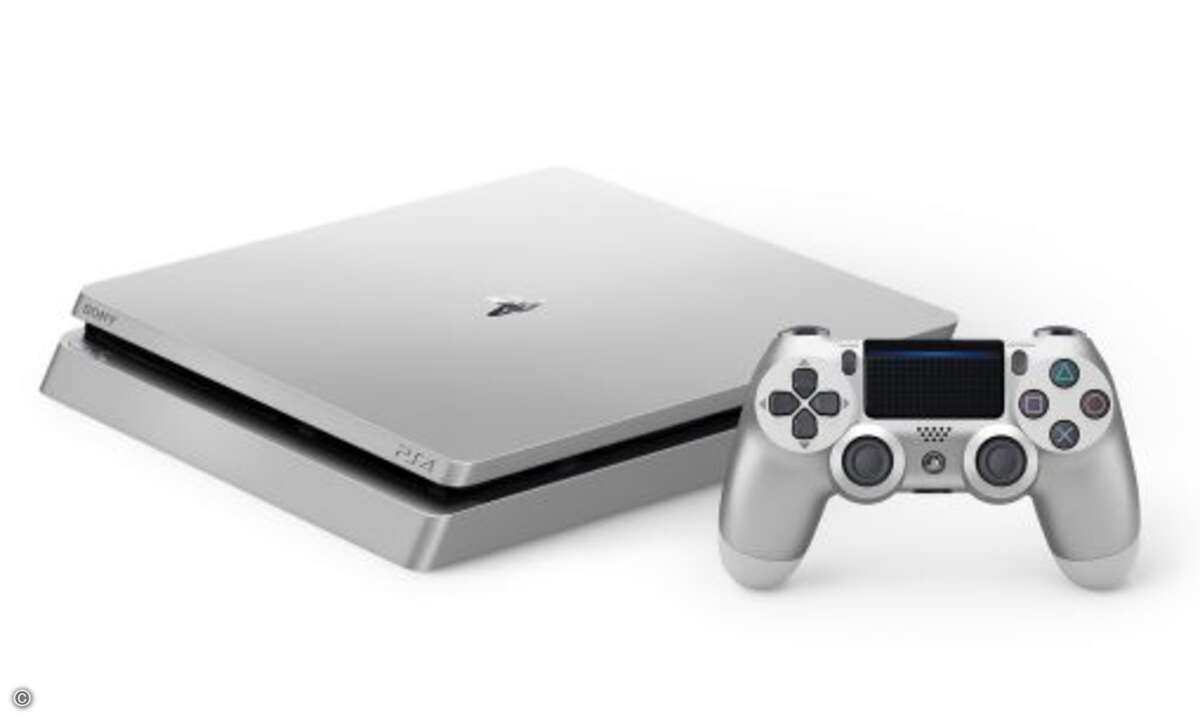 ...auch die silberne PS4 geben (Foto: Sony)