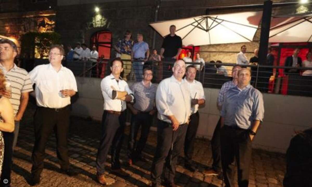 … unter den fachkundigen Blicken des Publikums (Foto: Trend Micro)