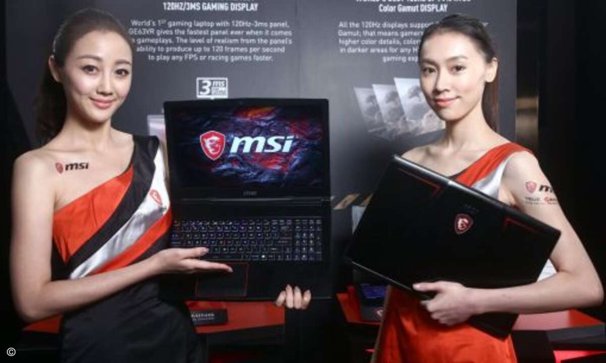 MSI zeigte auf der Computex 2017 jede Menge aufsehenerregende Gaming-Neuheiten. (Bild: MSI)