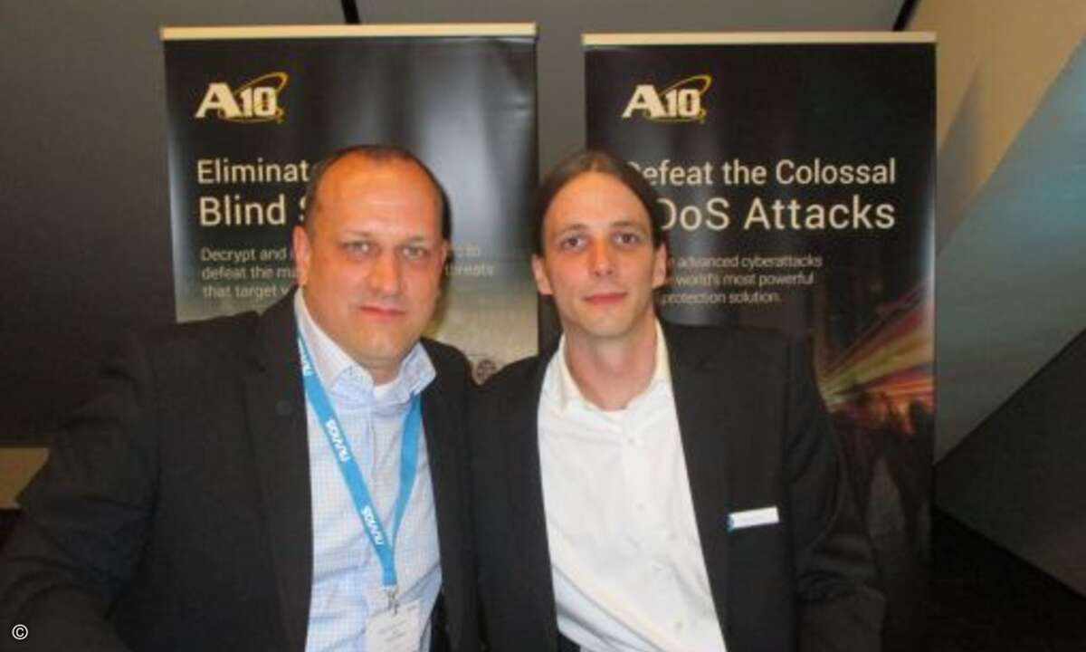 Stefan Benske und Alexander Kreutz von A10 (Bild: CRN)
