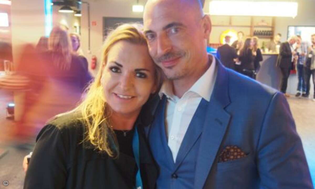 Carolin Schlüter von CRN und Nuvias-Zentraleuropachef Helge Scherff (Bild: CRN)