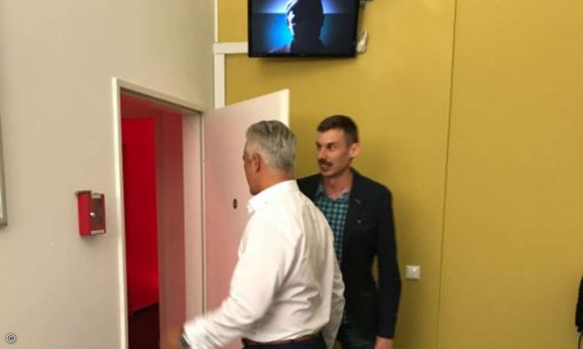 Geschafft – alle Aufgaben sind gelöst, die Tür geht auf! (Foto: A10 Networks)