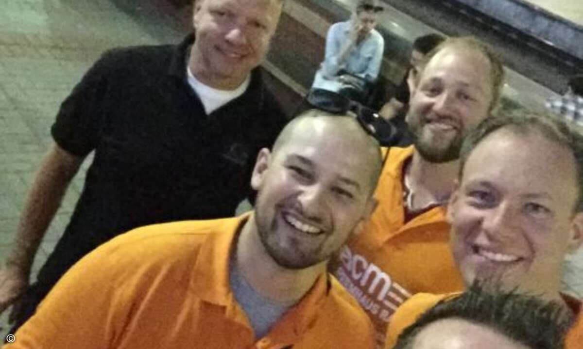 Noch ein letzter Selfie, bevor es im Nachtzug von Prag nach Kosice in der Slowakei ging (Foto: Steffen Urban)
