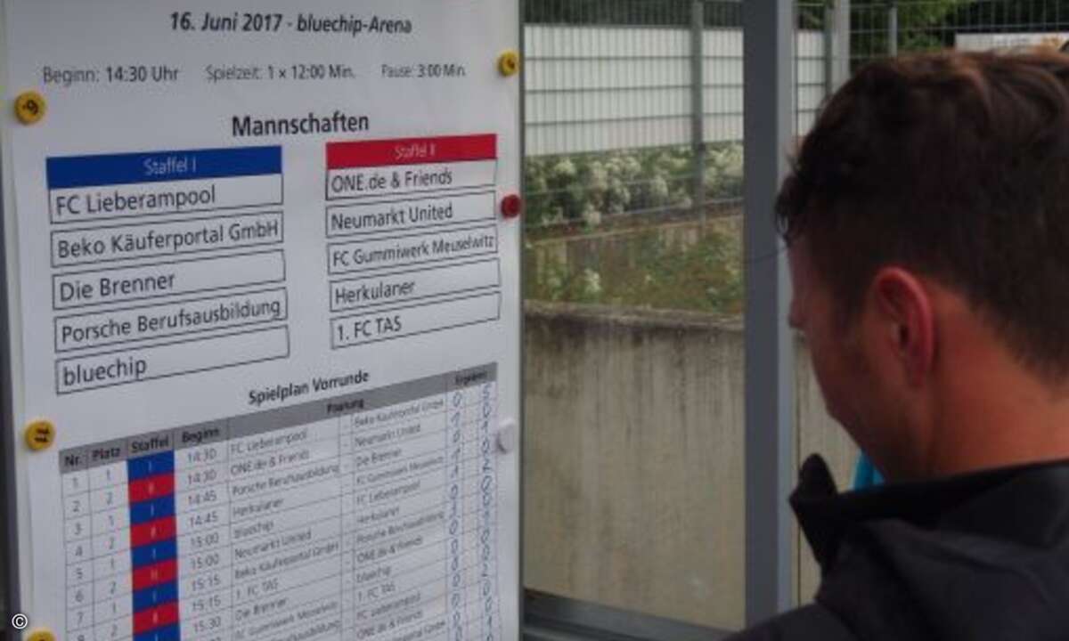 An dem Cup nahmen vor allem Firmen aus der Region teil (Bild: CRN)
