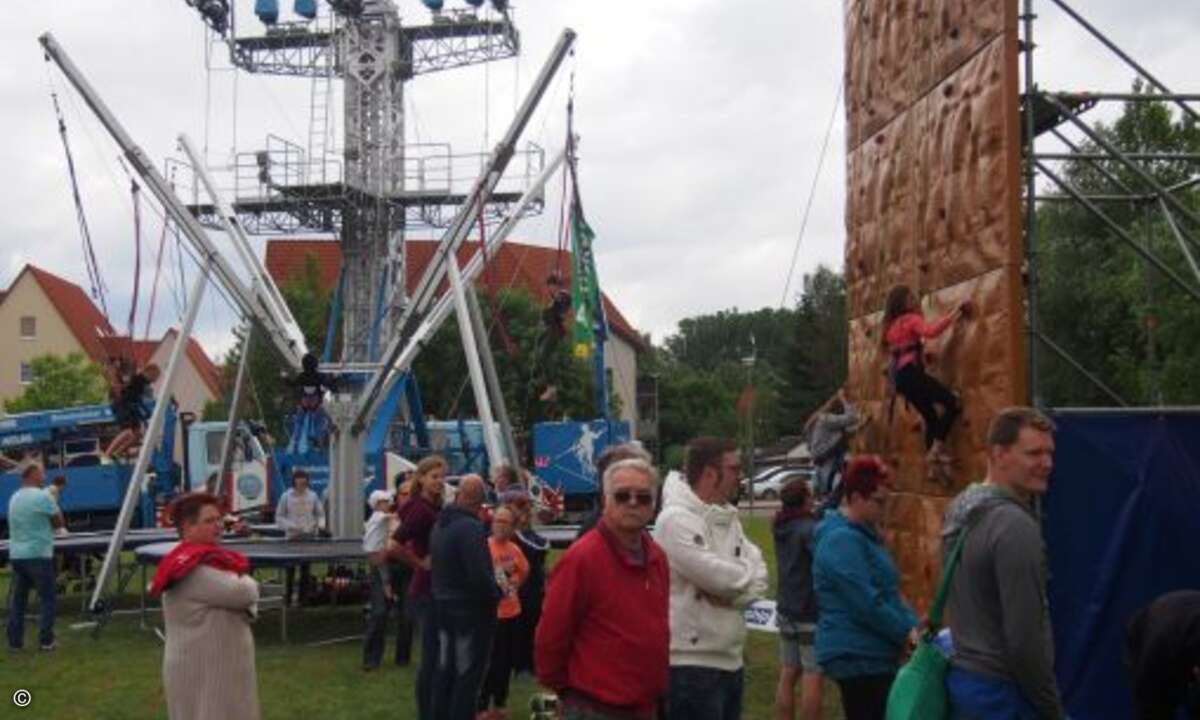 ...oder im Kletterpark (Bild: CRN)