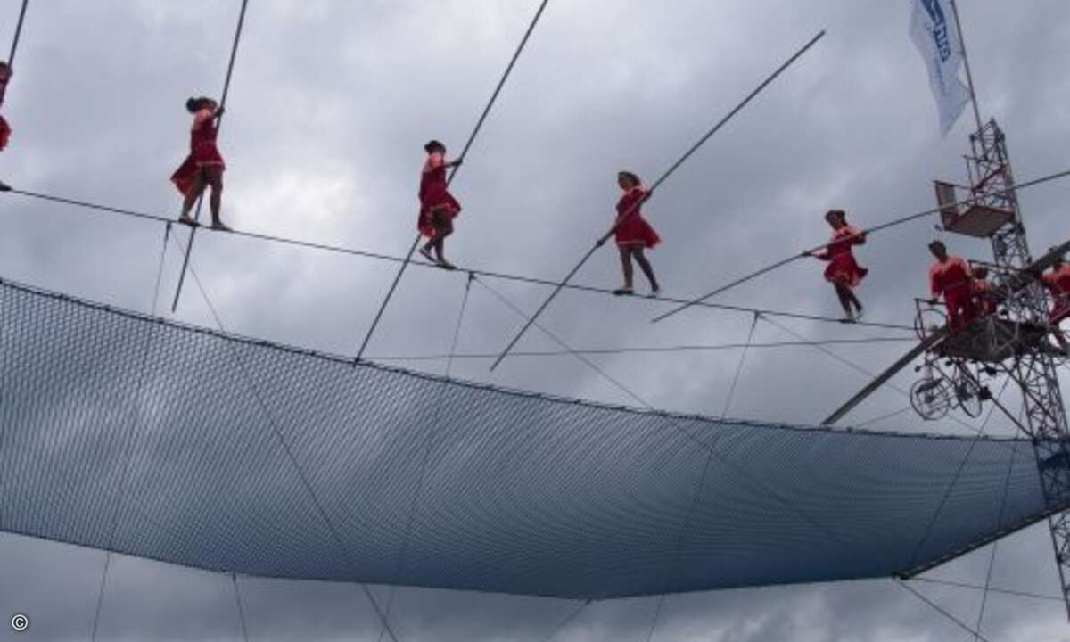 ...hoch oben im Meuselwitzer Himmel (Bild: CRN)