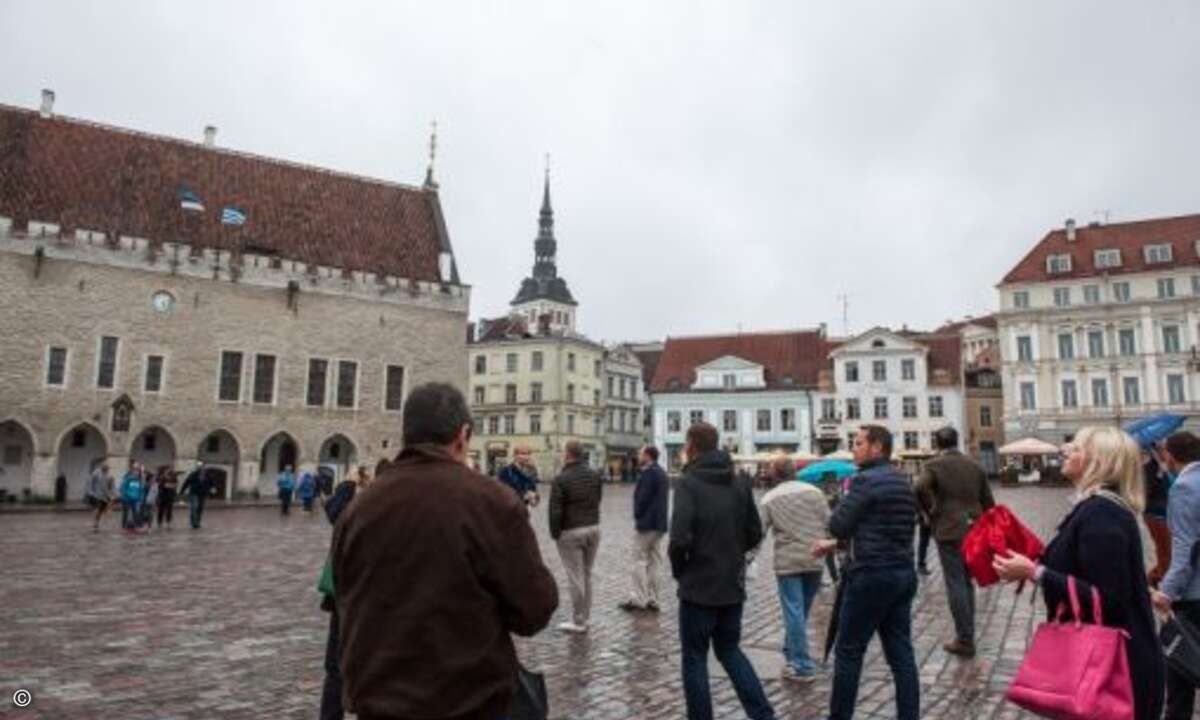 Am Vortag der Veranstaltung konnten die NetApp-Partner das mittelalterliche Tallinn erkunden (Foto: NetApp)