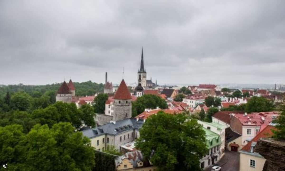 Blick auf die Tallinner Altstadt, die zum Unesco-Weltkulturerbe zählt (Foto: NetApp)